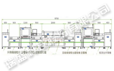 PCBA板雙面塗覆流水線